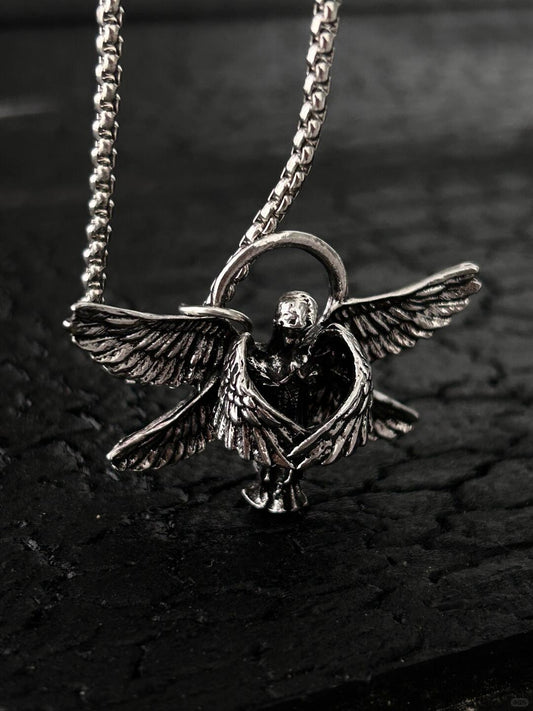 Atonement Angel Necklace | Fallen Grace & Redemption (Limited Edition)