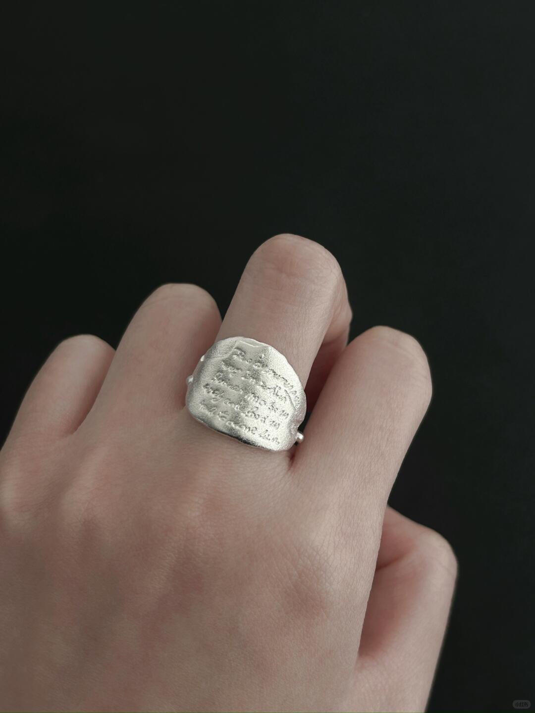 Back to Ourselves Ring | Hesse-Inspired Elegance & Poetic Design (Limited Edition)