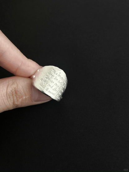 Back to Ourselves Ring | Hesse-Inspired Elegance & Poetic Design (Limited Edition)