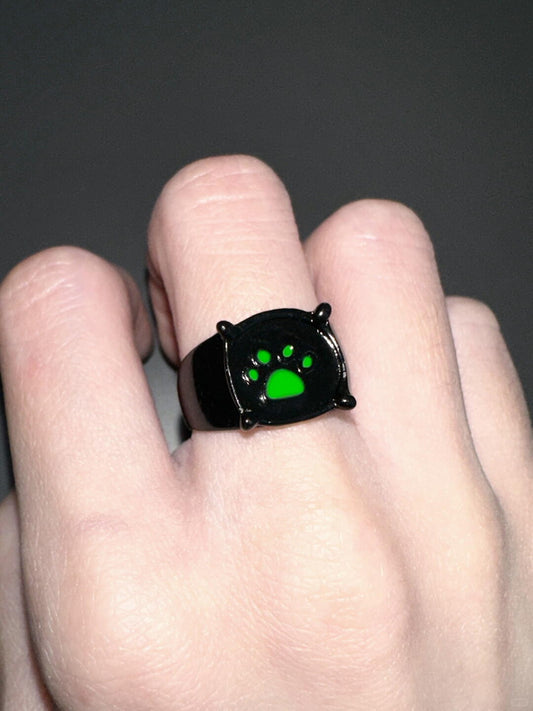 Black Cat Noel Ring | Guardian of the Night & Parisian Charm (Limited Edition)