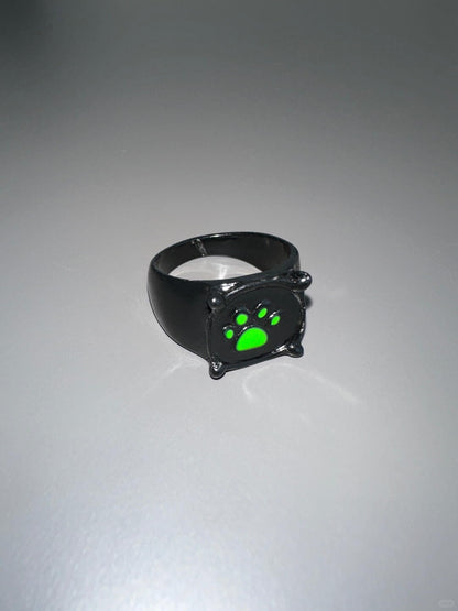 Black Cat Noel Ring | Guardian of the Night & Parisian Charm (Limited Edition)