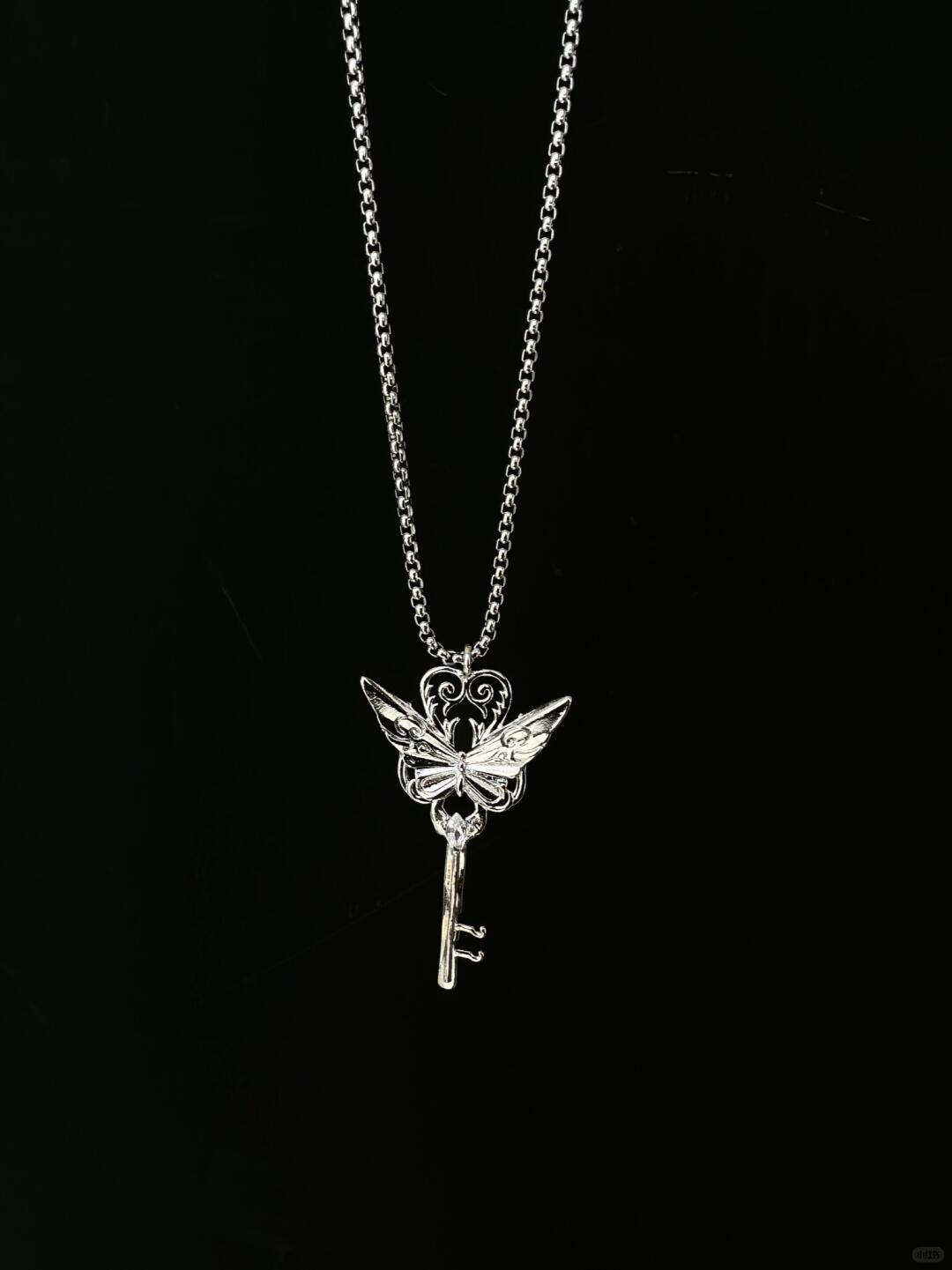 Butterfly Key Necklace | Freedom Resonance & Spring Rebirth (Limited Edition)