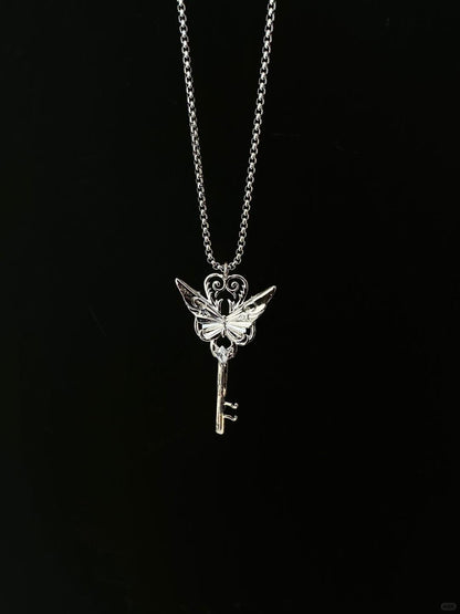 Butterfly Key Necklace | Freedom Resonance & Spring Rebirth (Limited Edition)