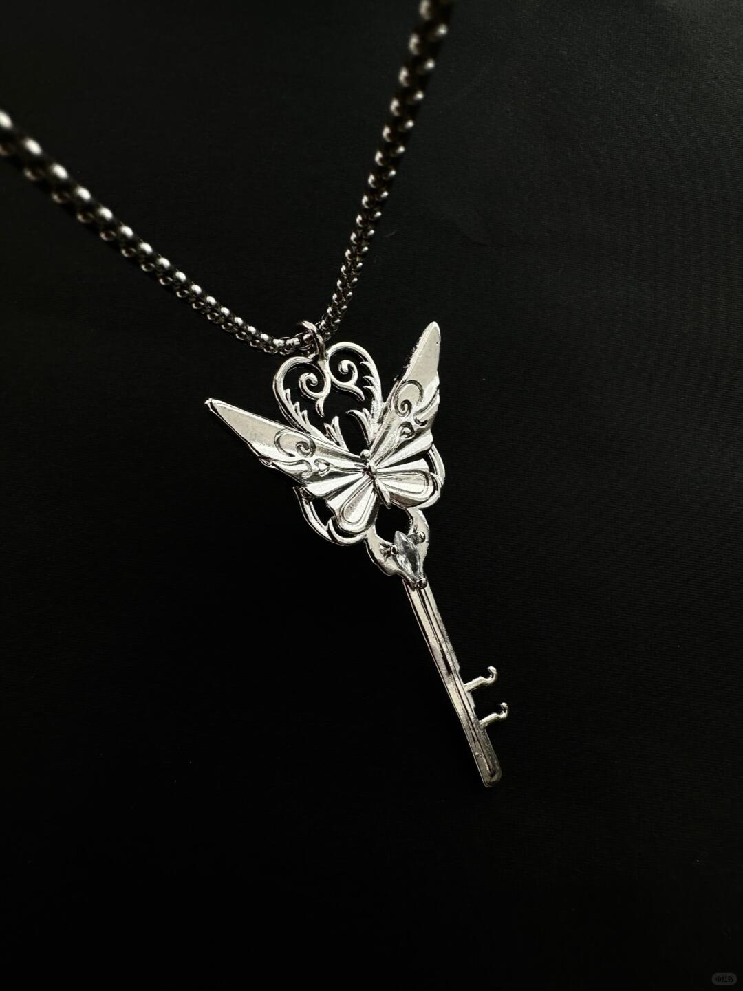 Butterfly Key Necklace | Freedom Resonance & Spring Rebirth (Limited Edition)