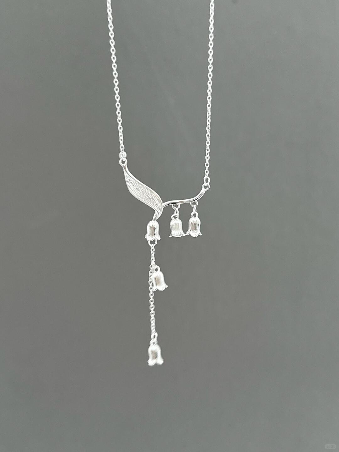 Campanula Necklace | Spring Elegance & Poetic Design (Limited Edition)
