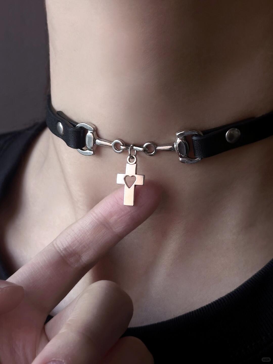 Monastery Cloister | Gothic Spiritual Choker (Y2K Limited)
