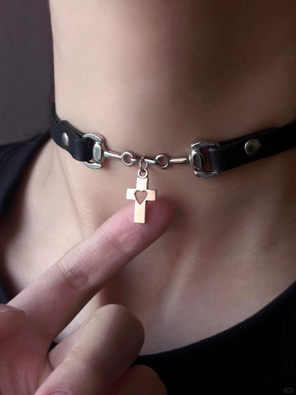 Monastery Cloister | Gothic Spiritual Choker (Y2K Limited)