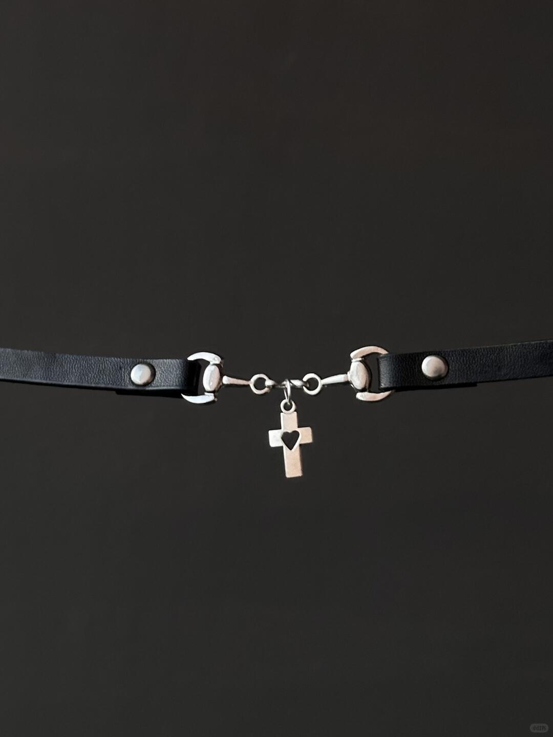 Monastery Cloister | Gothic Spiritual Choker (Y2K Limited)