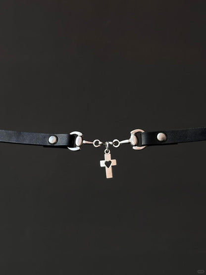 Monastery Cloister | Gothic Spiritual Choker (Y2K Limited)