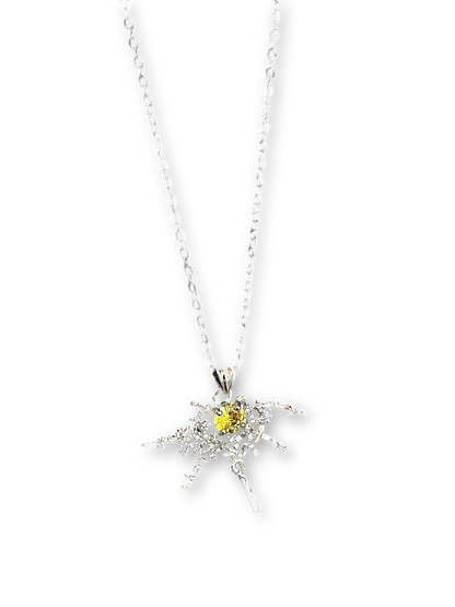 Citrine Necklace | Poetic Elegance & Radiant Design (Limited Edition)