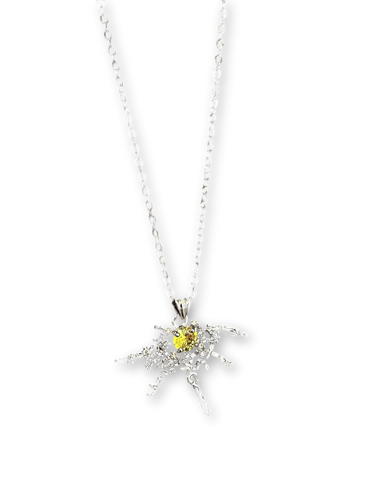 Citrine Necklace | Poetic Elegance & Radiant Design (Limited Edition)