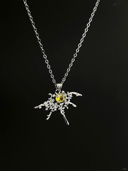Citrine Necklace | Poetic Elegance & Radiant Design (Limited Edition)