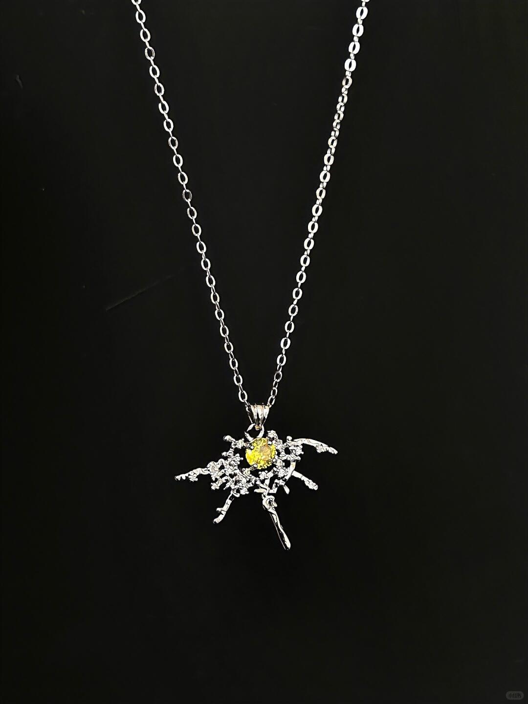 Citrine Necklace | Poetic Elegance & Radiant Design (Limited Edition)
