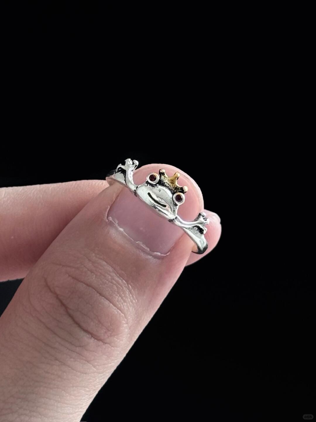 Crown’s Secret Key | Monarchical Gaze Statement Ring (Y2K Limited)