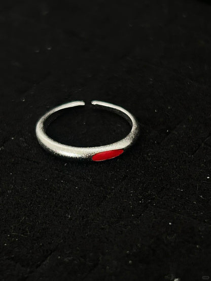 Custos Blooddrop Ring | Gothic Vow & Dark Elegance (Limited Edition)