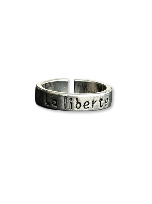 LA LIBERTÉ | Freedom & Truth Statement Ring (Y2K Limited)
