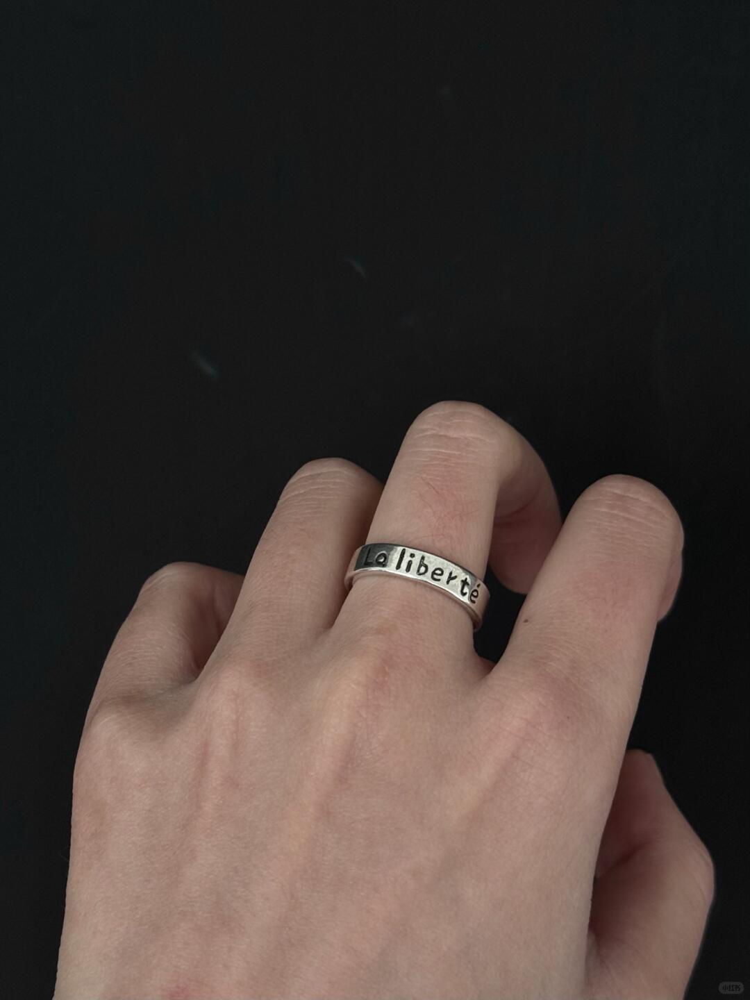 LA LIBERTÉ | Freedom & Truth Statement Ring (Y2K Limited)