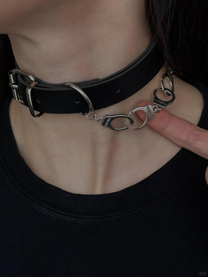 Enchain | Intertwined Chains Bond Choker (Y2K Limited)