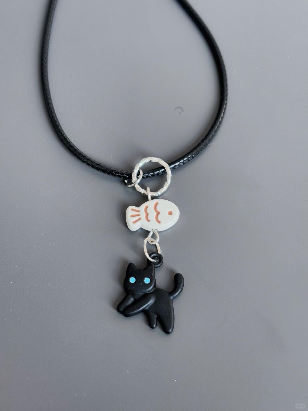 Fishwhisker Necklace | Playful Cat Charm & Whimsical Design (Limited Edition)