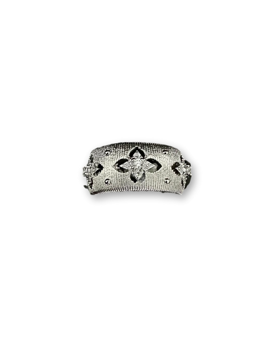 Flowers under the Moonlight Ring | Poetic Elegance & Lunar Design (Limited Edition)