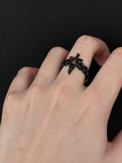 Forbidden Love Ring | Gothic Romance & Poetic Dissonance (Limited Edition)