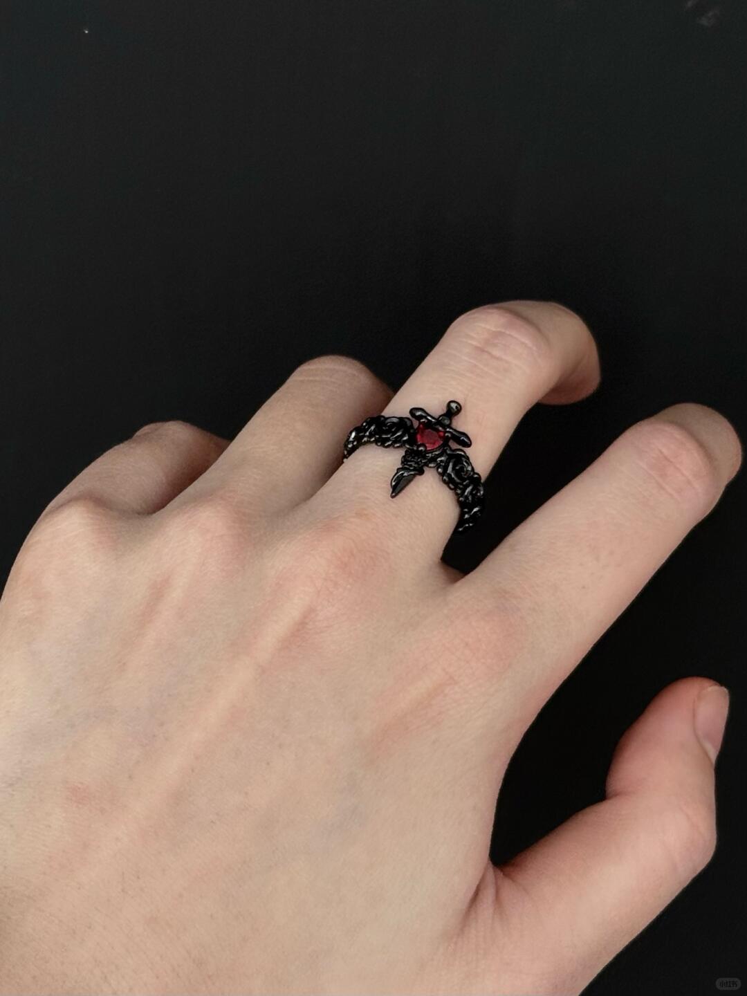 Forbidden Love Ring | Gothic Romance & Poetic Dissonance (Limited Edition)