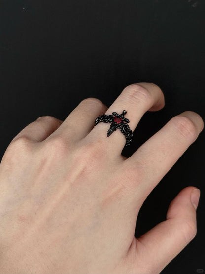 Forbidden Love Ring | Gothic Romance & Poetic Dissonance (Limited Edition)