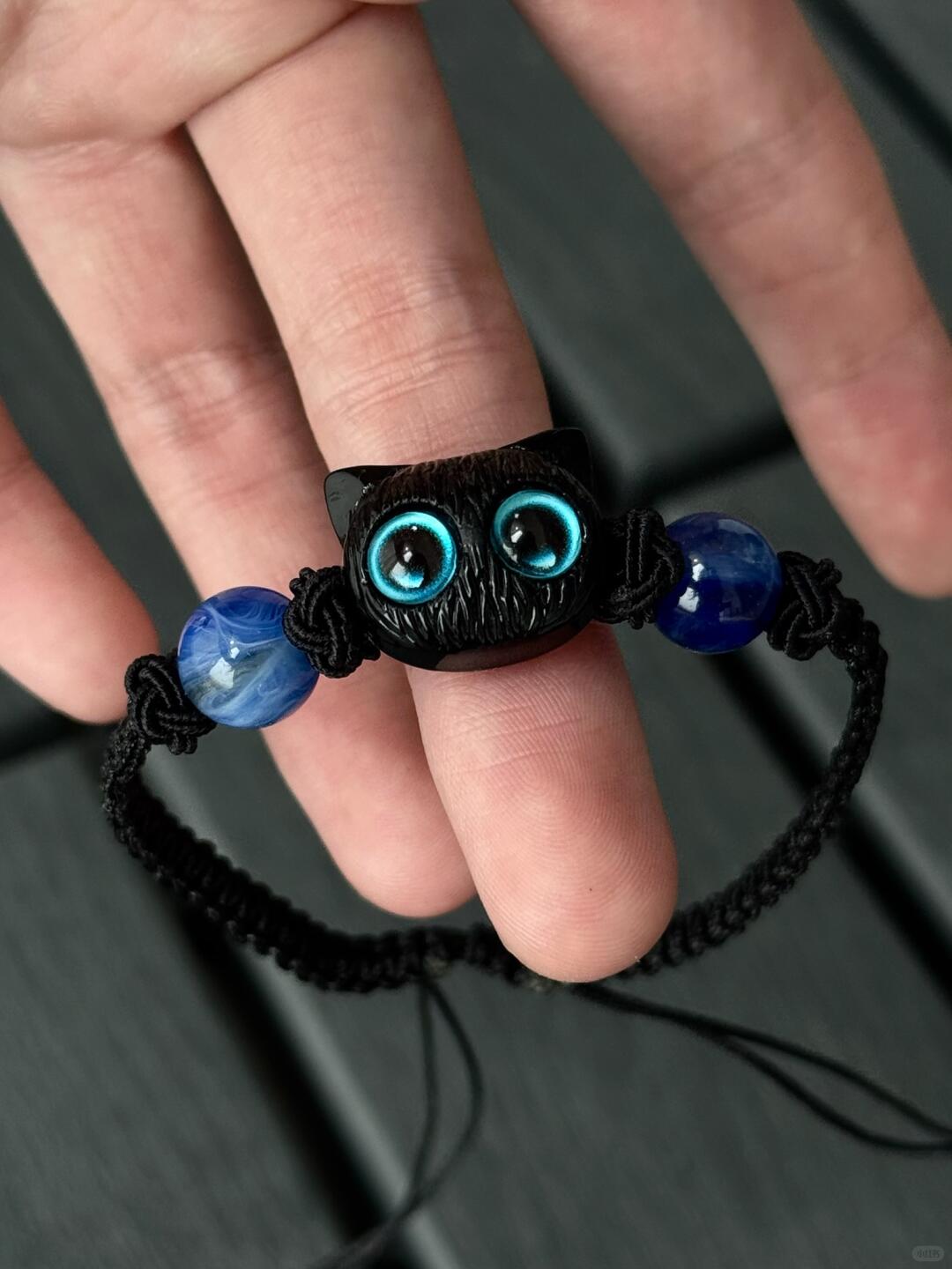 Ghost Cat Bracelet | Playful Spook & Feline Whimsy (Limited Edition)