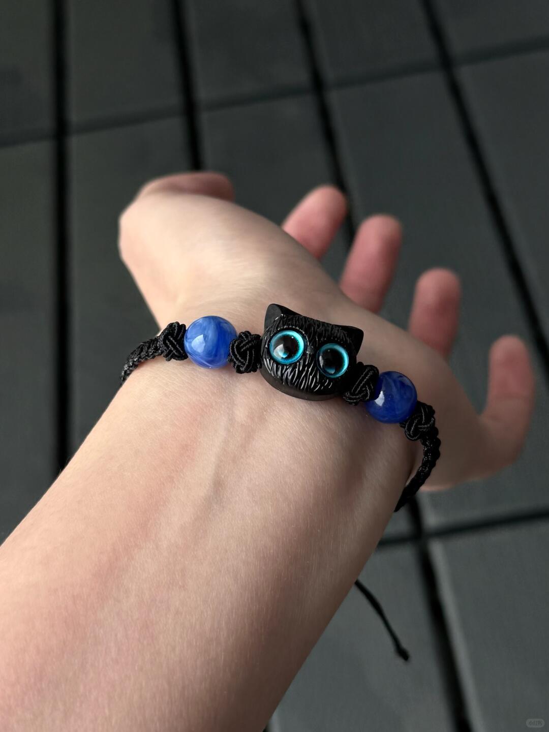 Ghost Cat Bracelet | Playful Spook & Feline Whimsy (Limited Edition)