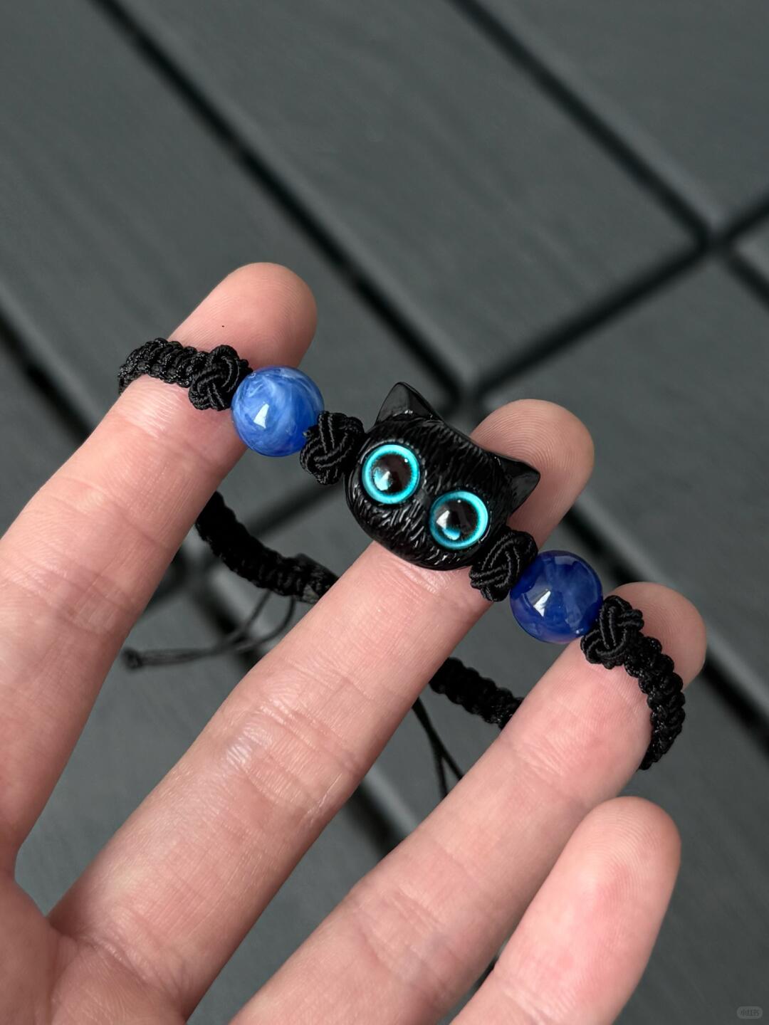 Ghost Cat Bracelet | Playful Spook & Feline Whimsy (Limited Edition)
