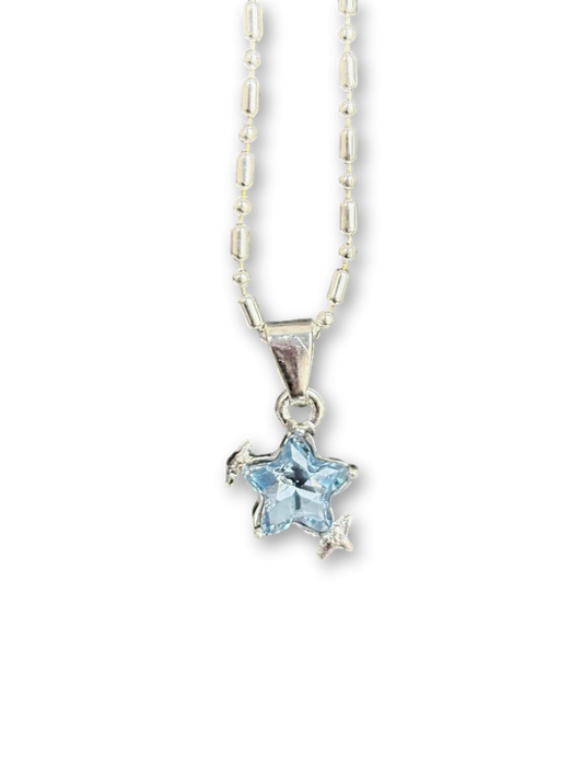 Icy Stardust Necklace | Celestial Elegance & Poetic Design (Limited Edition)