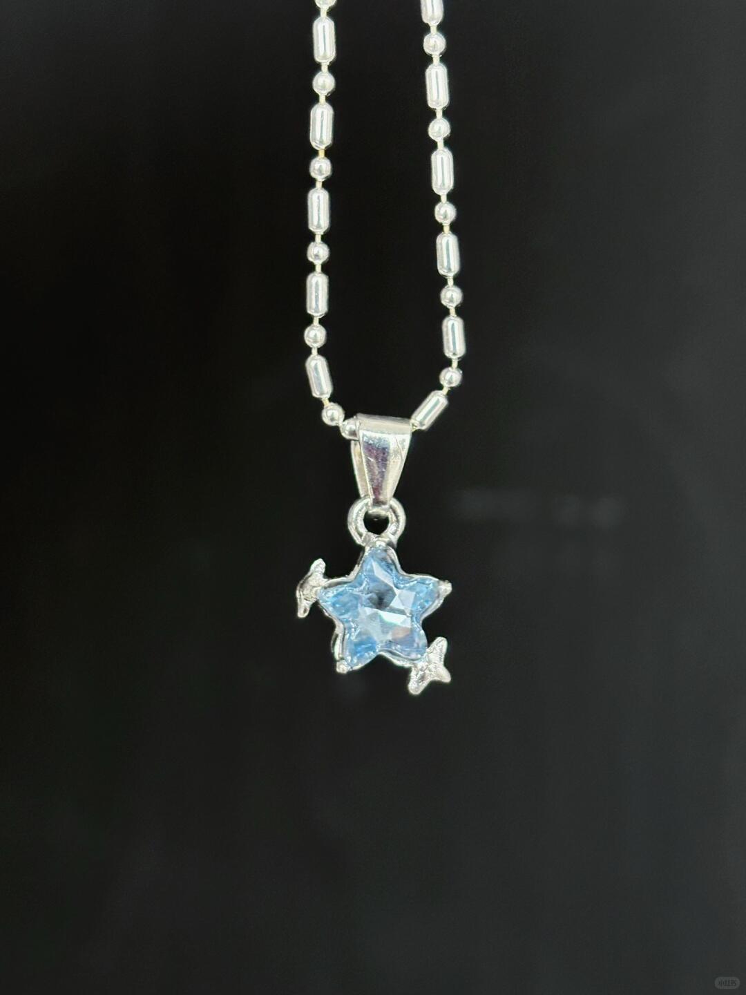 Icy Stardust Necklace | Celestial Elegance & Poetic Design (Limited Edition)