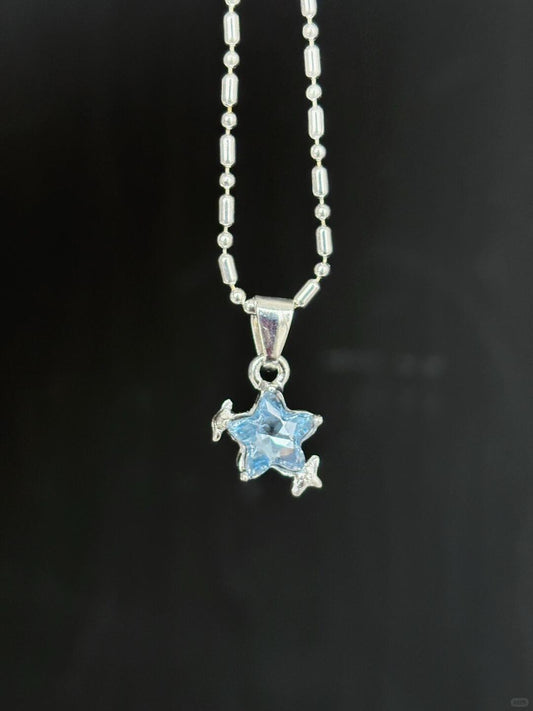 Icy Stardust Necklace | Celestial Elegance & Poetic Design (Limited Edition)