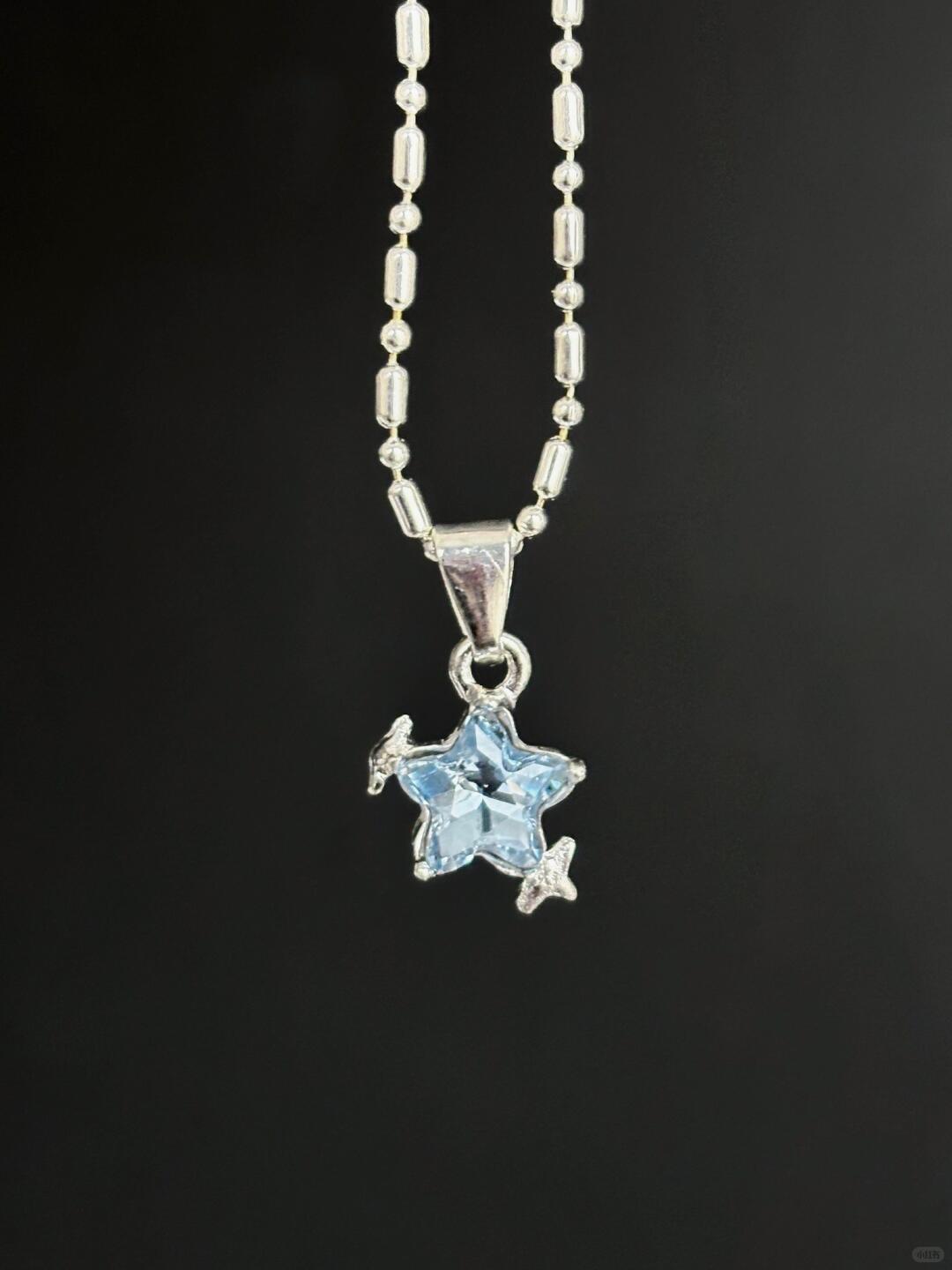 Icy Stardust Necklace | Celestial Elegance & Poetic Design (Limited Edition)
