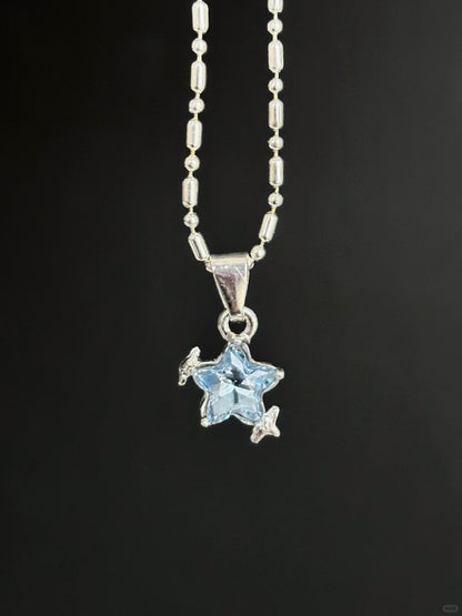 Icy Stardust Necklace | Celestial Elegance & Poetic Design (Limited Edition)