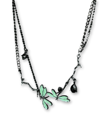 Eros’ Dream Butterfly Necklace | Poetic Spring Elegance (Limited Edition)