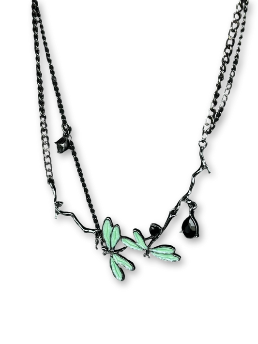 Eros’ Dream Butterfly Necklace | Poetic Spring Elegance (Limited Edition)
