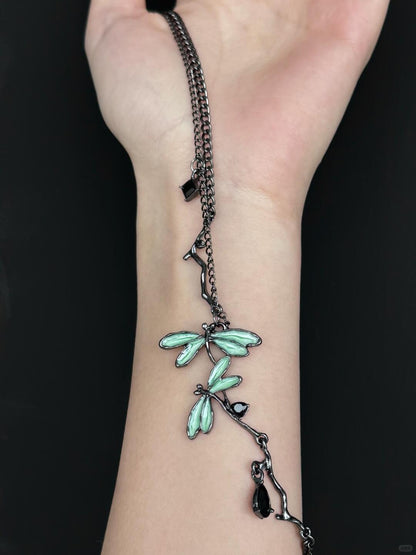 Eros’ Dream Butterfly Necklace | Poetic Spring Elegance (Limited Edition)