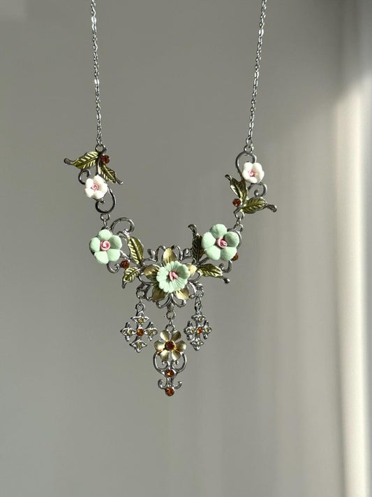 Inoya Necklace | Vintage Dreamscape & Handcrafted Charm (Limited Edition)