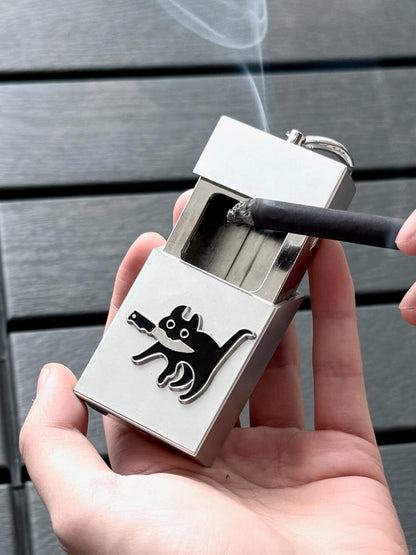 Killer Cat Ashtray | Portable Charm & Bold Design (Limited Edition)