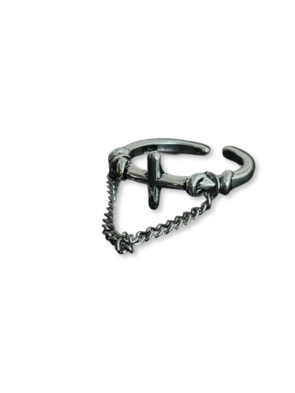 Camus L’aube Viendra | Rebirth Cross Ring (Y2K Limited)