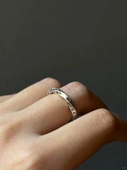 Let It Be | Möbius Strip Ring for Infinite Calm (Vintage Y2K)