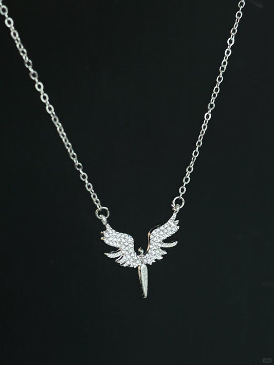 Libertas Aeterna Necklace | Wings of Freedom & Poetic Design (Limited Edition)
