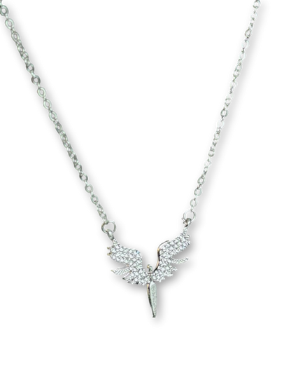 Libertas Aeterna Necklace | Wings of Freedom & Poetic Design (Limited Edition)