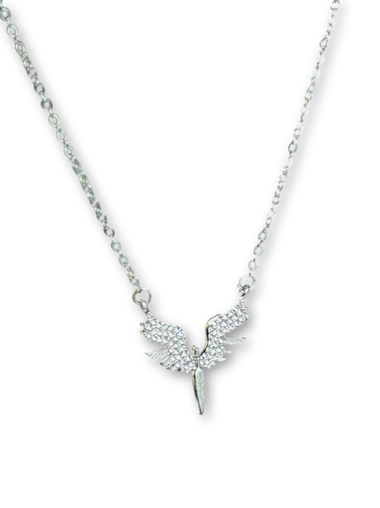 Libertas Aeterna Necklace | Wings of Freedom & Poetic Design (Limited Edition)