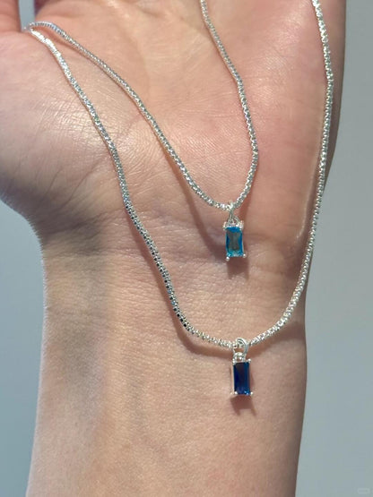 Liquid Indigo Necklace | Infinite Blue & Cool Elegance (Limited Edition)