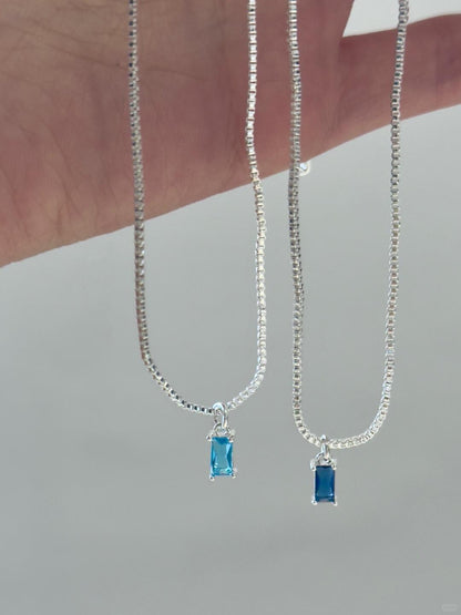 Liquid Indigo Necklace | Infinite Blue & Cool Elegance (Limited Edition)
