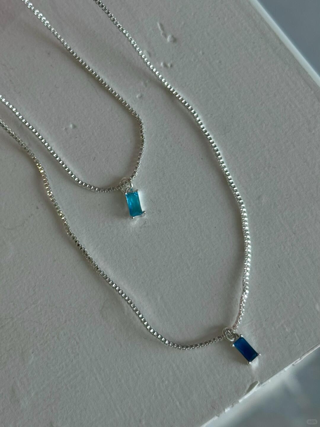 Liquid Indigo Necklace | Infinite Blue & Cool Elegance (Limited Edition)