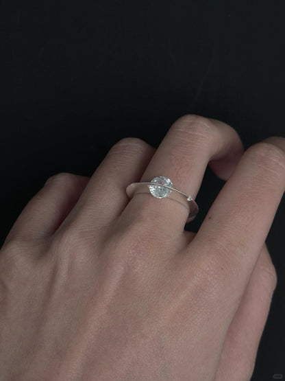 Lucida | Milky Way Star Ring – Rare Celestial Silver-Plated Band (Y2K Limited)
