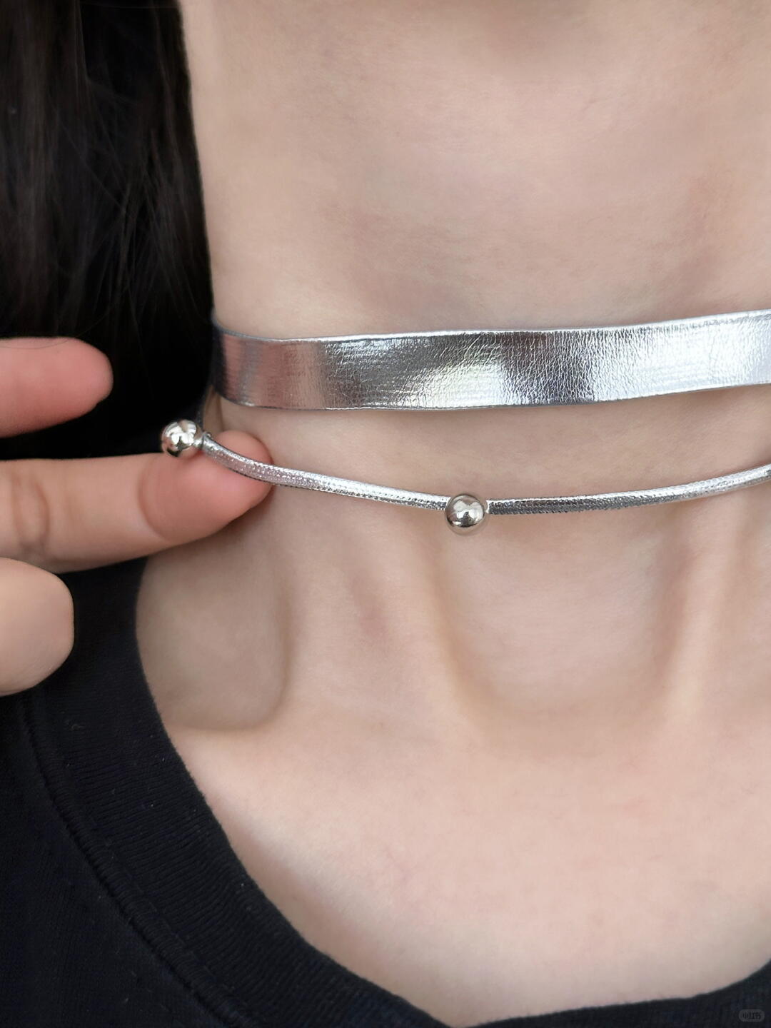 Nano Stardust Choker | Cyberpunk Elegance & Futuristic Design (Limited Edition)